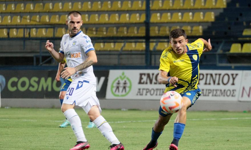 Ο Παναιτωλικός ηττήθηκε στο Αγρίνιο με σκορ 1-0 από τον Αστέρα Τρίπολης