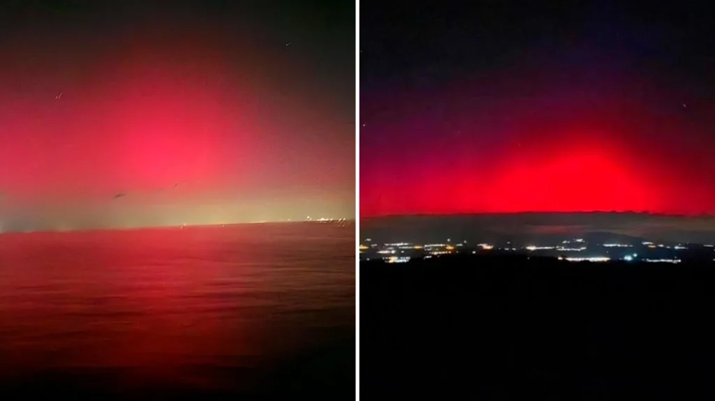 Για πρώτη φορά το Βόρειο Σέλας εμφανίστηκε στην Ελλάδα: Ηλιακή έκλαμψη «κοκκίνισε» τον ουρανό στην Κεντρική Μακεδονία!