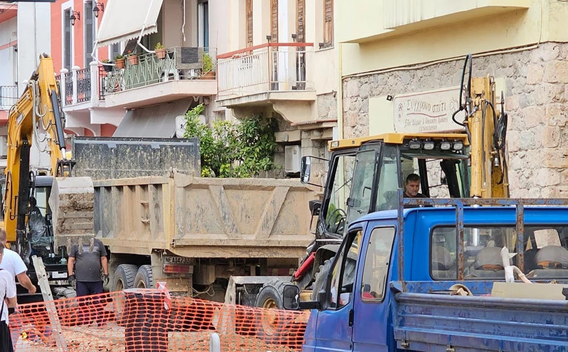 Εύβοια: Συνεργείο εντόπισε ανθρώπινους σκελετούς κατά τη διάρκεια εργασιών σε δρόμο