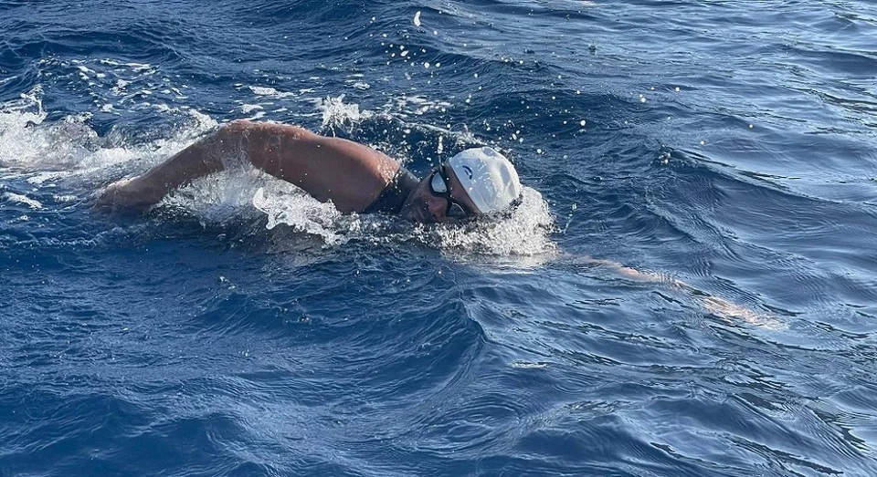 Παραολυμπιονίκης Χ.Ταϊγανίδης: Κολύμπησε 250 μίλια από το λιμάνι της Σούδας προς την Σητεία