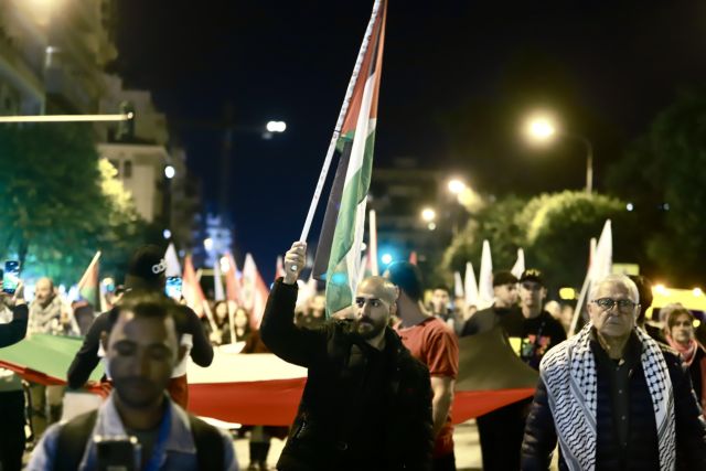 Θεσσαλονίκη: Νέα πορεία αλληλεγγύης στον παλαιστινιακό λαό
