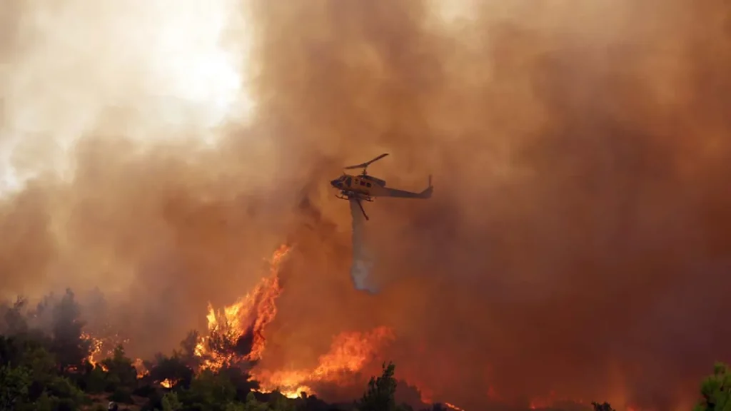 Ζευγάρι Αλβανών έβαλε τη φωτιά στο Πήλιο – Ταυτοποιήθηκαν οι δράστες