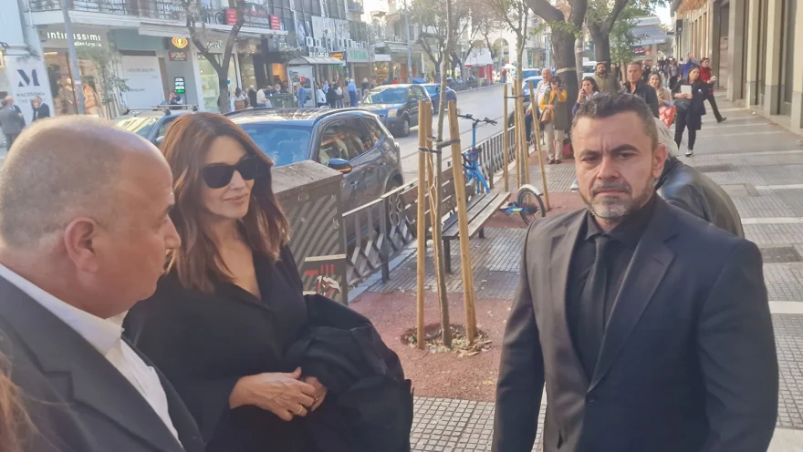 Η Μ.Μπελούτσι βγήκε για φαγητό με τον δήμαρχο Θεσσαλονίκης Κ.Ζέρβα – Δείτε φωτογραφίες