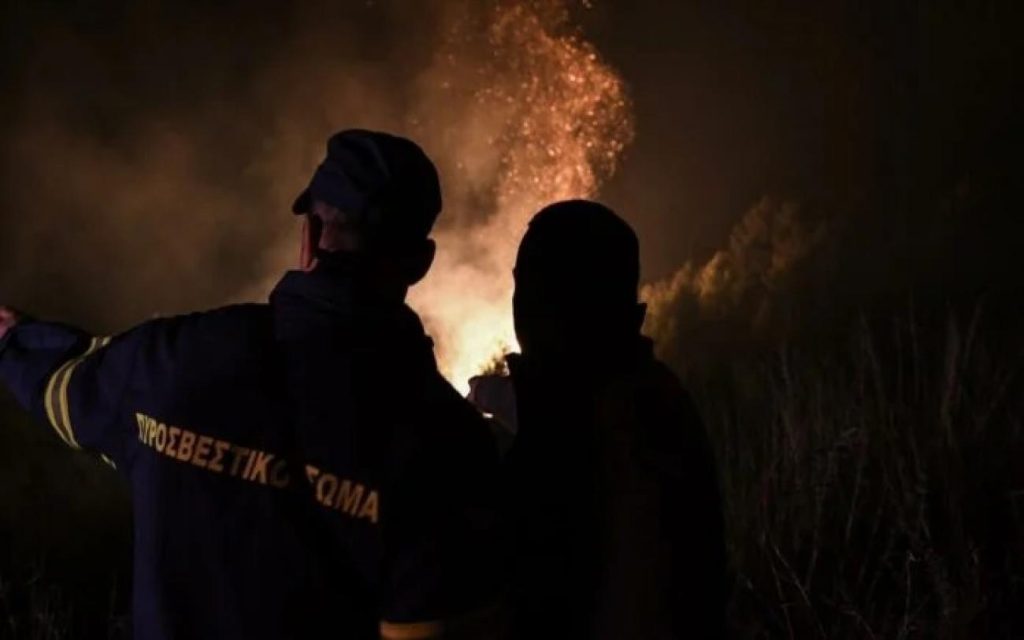 Ρέθυμνο: Φωτιά στον Μαρουλά – Άμεση κινητοποίηση της Πυροσβεστικής