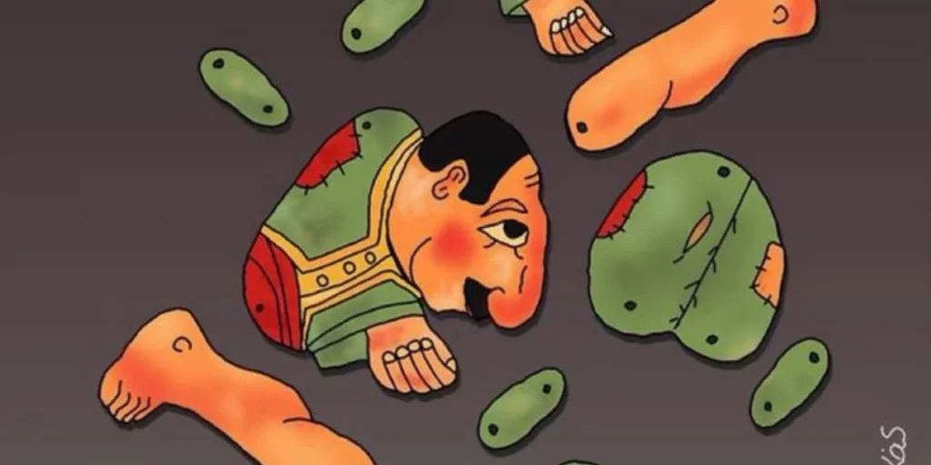 Το «αιχμηρό» σκίτσο του Αρκά για τον ΣΥΡΙΖΑ με τον… διαμελισμένο Καραγκιόζη (φωτο)