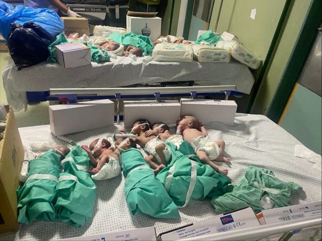 Λωρίδα της Γάζας: Νεκρά 6 πρόωρα βρέφη και 9 ασθενείς στο νοσοκομείο Αλ Σίφα