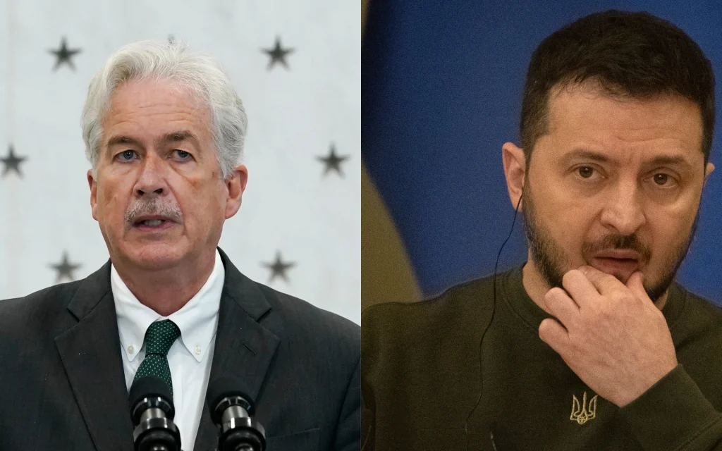 Ειδική αποστολή του διευθυντή της CIA Γ.Μπερνς στο Κίεβο για να συζητήσει με Β.Ζελένσκι τους όρους παράδοσης