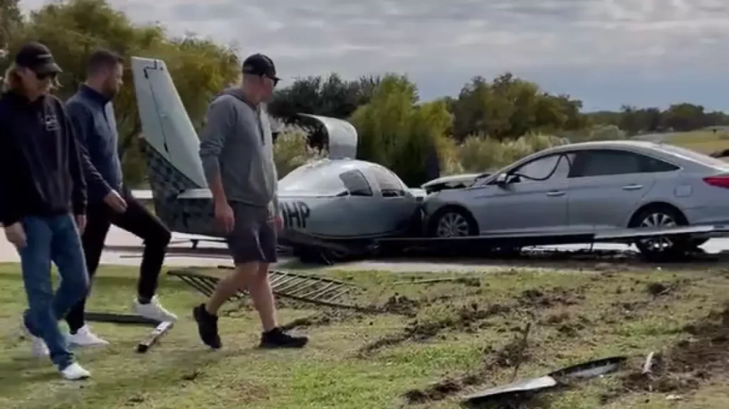 Τι άλλο θα δούμε: Οδηγός αυτοκινήτου στο Τέξας συγκρούστηκε με… αεροπλάνο (βίντεο)