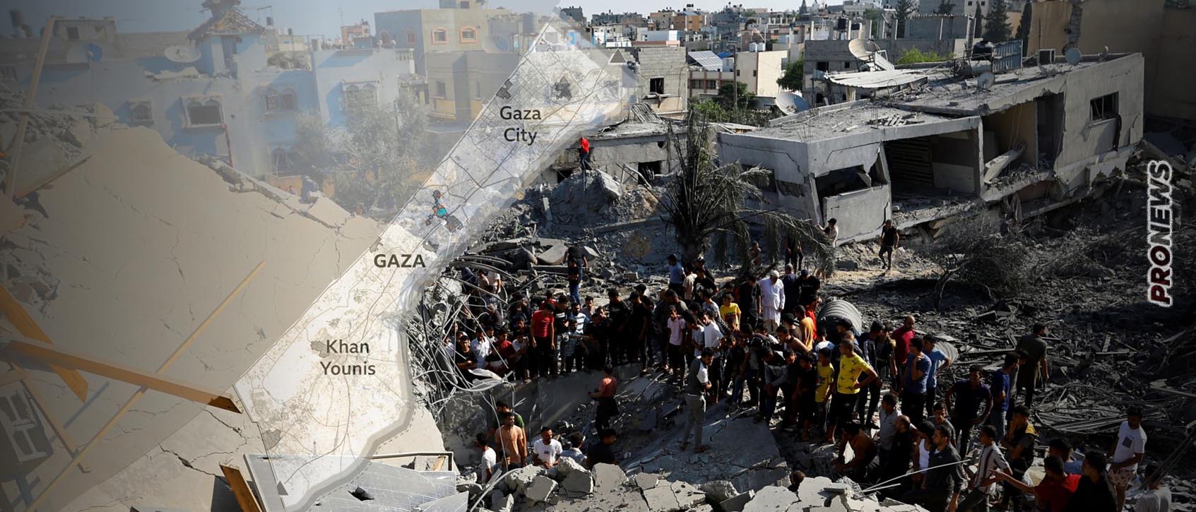 Το Ισραήλ «καθαρίζει» τη βόρεια Γάζα και πάει στη νότια: «Φύγετε γιατί θα βομβαρδίσουμε» – Πού θα πάνε εκατ. Παλαιστίνιοι;