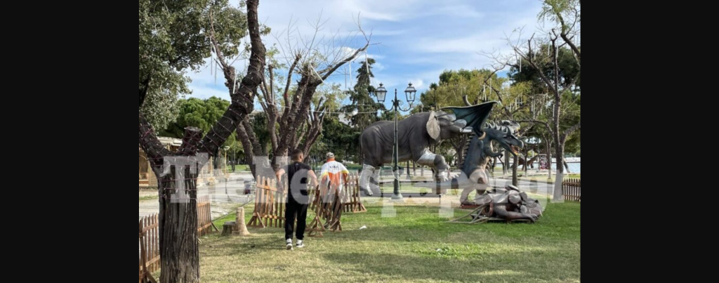 Θέλει να μαζέψει τους Influencers ο δήμος Βόλου: Το χριστουγεννιάτικο πάρκο με… δεινοσαύρους που ετοιμάζει (φωτο)