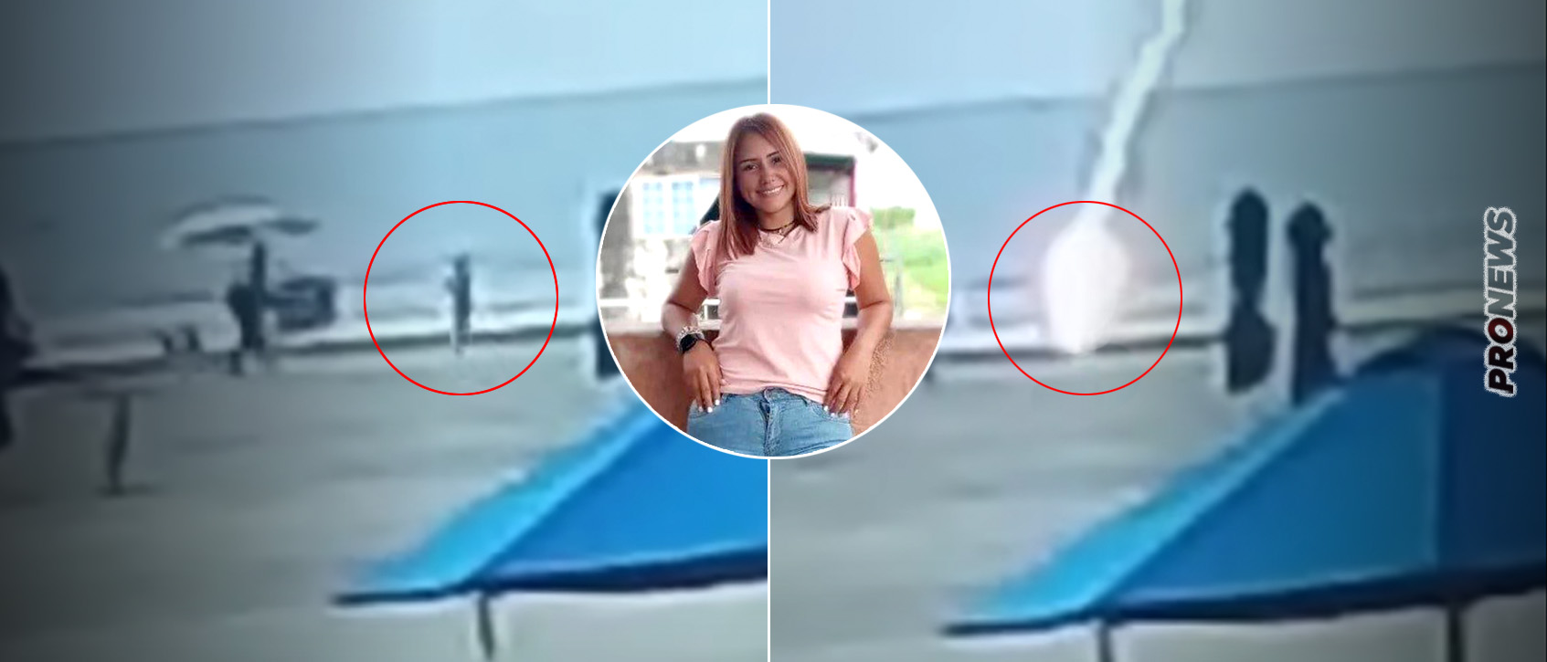 Τρόμος σε παραλία της Κολομβίας – Βίντεο δείχνει τη στιγμή που μητέρα δύο παιδιών σκοτώνεται από κεραυνό