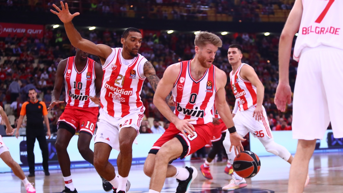 Euroleague: Ο Ολυμπιακός νίκησε με 88-83 τον Ερυθρό Αστέρα στο ΣΕΦ