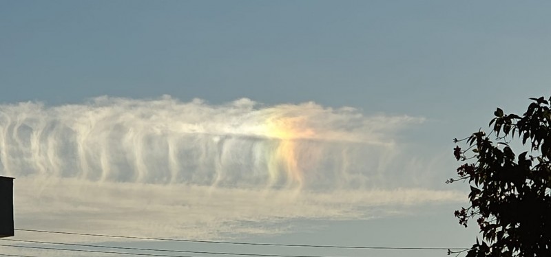 Ένα διαφορετικό ουράνιο τόξο στον ουρανό της Κύπρου (φώτο)