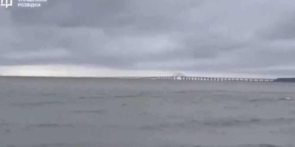 Το «αινιγματικό» μήνυμα των Ουκρανών για την γέφυρα Κερτς στην Κριμαία (βίντεο)