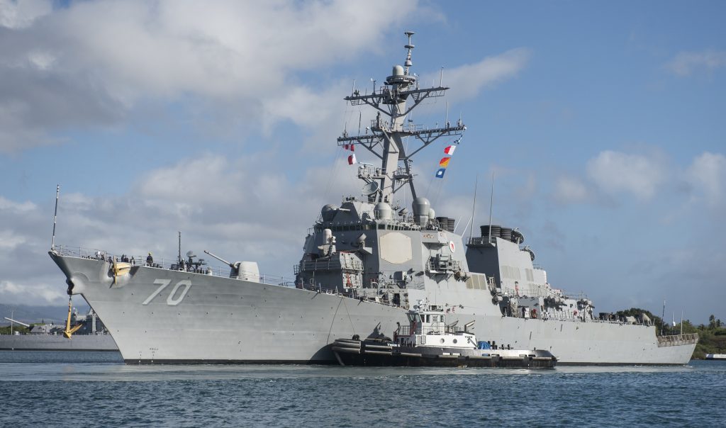 Κινεζικός Στρατός: «Το αμερικανικό αντιτορπιλικό USS Hopper εισήλθε παράνομα στα χωρικά ύδατα της Κίνας»