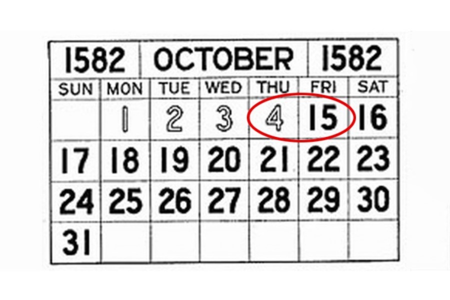 Εσύ ήξερες τον λόγο που το 1582 οι άνθρωποι εξαφάνισαν 9 μέρες από τα ημερολόγιά τους;