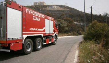 Φωτιά σε φορτηγό στην Εθνική Οδό Αθηνών – Κορίνθου στο ύψος της Κινέτας