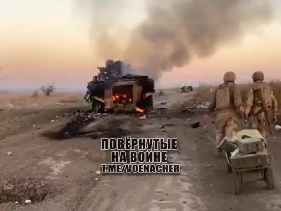 Βίντεο: Ουκρανικό Marder 1A3 καίγεται ενώ στρατιώτες αποχωρούν από το μέτωπο της Ζαπορίζια