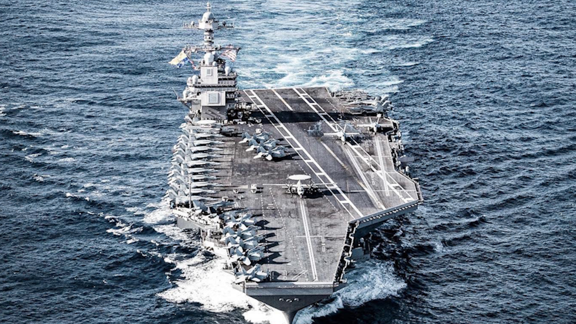 Στη Σούδα δένει αύριο το «USS Gerald Ford»