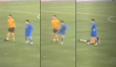 Ισπανία: Αδιανόητο δολοφονικό χτύπημα σε ερασιτεχνικό ποδοσφαιρικό αγώνα – Προσπάθησε να του συντρίψει το γόνατο (βίντεο)