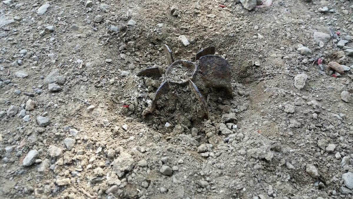 Ημαθία: Εντοπίστηκε βλήμα του Β’ Παγκοσμίου Πολέμου σε χωριό