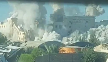 Ο ισραηλινός στρατός δημοσίευσε βίντεο που δείχνει την κατεδάφιση του Ανώτατου Δικαστηρίου στη Γάζα
