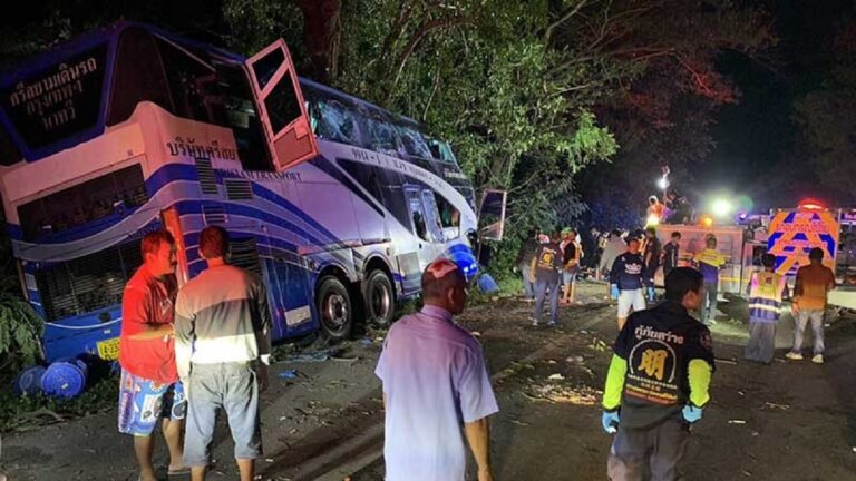 Ταϊλάνδη: Σοβαρό τροχαίο με διώροφο λεωφορείο – Τουλάχιστον 14 νεκροί