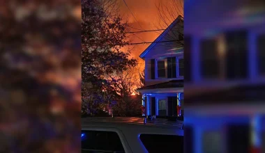 Βίντεο: Η στιγμή που μεγάλη έκρηξη ισοπεδώνει σπίτι στο Άρλινγκτον της Βιρτζίνια την στιγμή που το είχε περικυκλώσει η αστυνομία