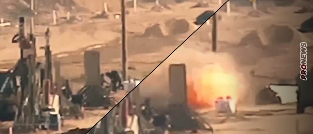 Βίντεο: Ισραηλινοί στρατιώτες κατεβάζουν την παλαιστινιακή σημαία και ανατινάζονται από την Χεζμπολάχ