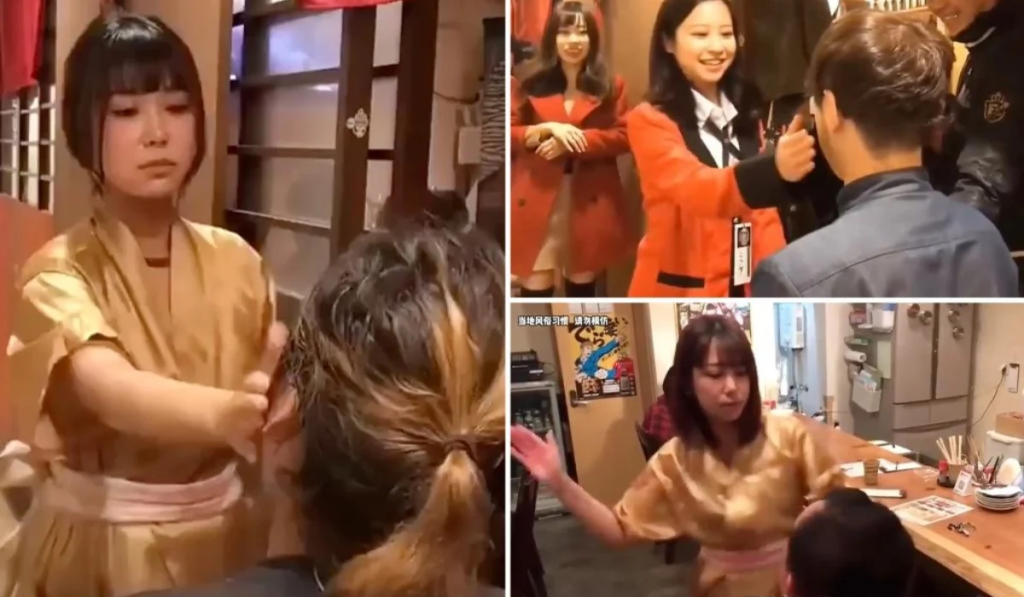 Ιαπωνία: Το εστιατόριο που τους πληρώνεις για να σε… χαστουκίζουν οι σερβιτόρες (βίντεο)