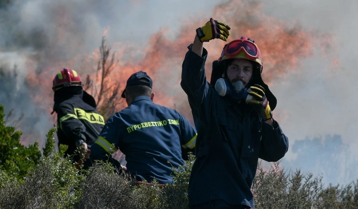 Ξέσπασε φωτιά στο Οροπέδιο Λασιθίου – Στο σημείο συνδράμουν 16 πυροσβέστες