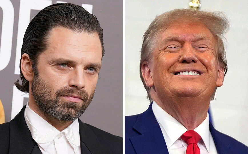 Σ.Σταν: Δείτε τις πρώτες φωτογραφίες του ηθοποιού ως Ν.Τραμπ