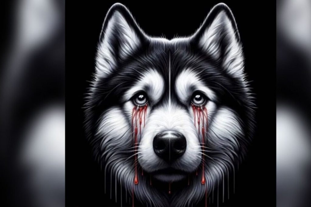 Αρκάς: Το σκίτσο «καρφί» για την κακοποίηση του χάσκι στην Αράχωβα