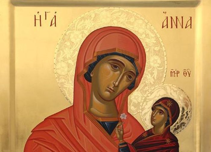 Σήμερα 9 Δεκεμβρίου τιμάται η σύλληψη της Αγίας Άννας