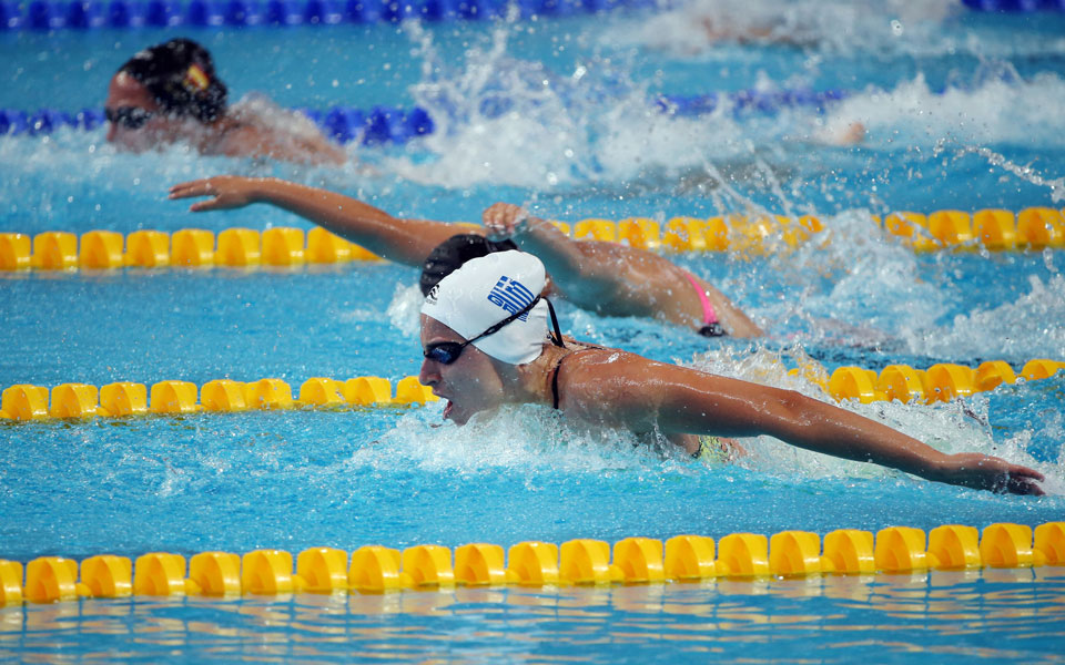 Η Άννα Ντουντουνάκη κατέκτησε το χρυσό μετάλλιο στα 50μ. πεταλούδα του ευρωπαϊκού πρωταθλήματος κολύμβησης