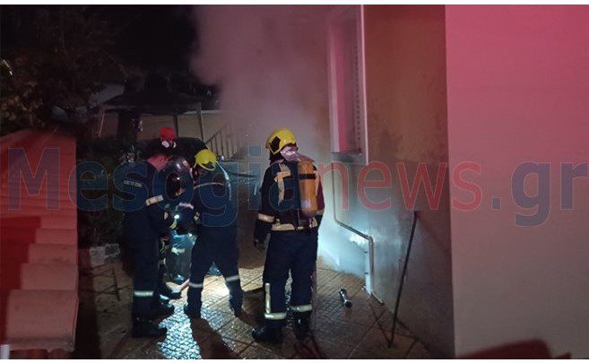 Ισχυρή έκρηξη από λέβητα πετρελαίου σε μονοκατοικία στο Κορωπί (upd)