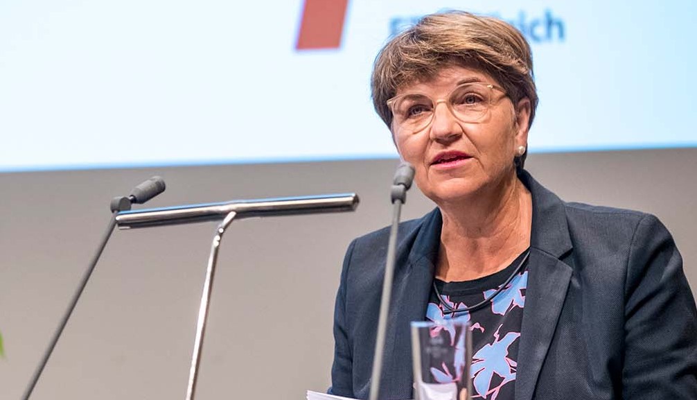 H Β.Άμχερντ νέα πρόεδρος της Ελβετίας – Ανακοινώθηκε η σύνθεση της κυβέρνησης