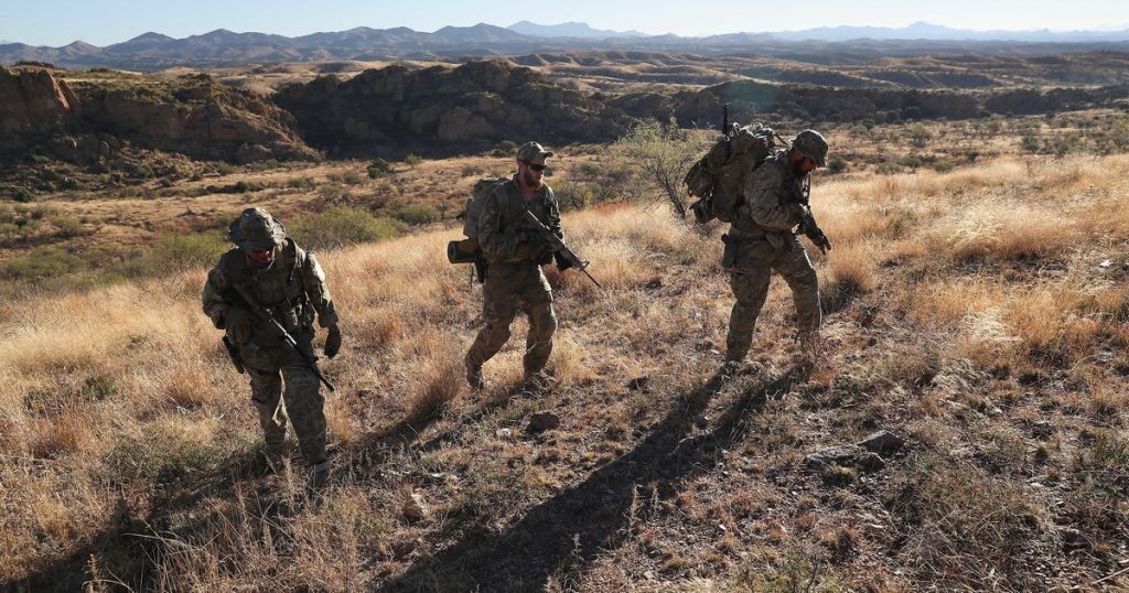 Η Αριζόνα στέλνει Εθνοφρουρά στα σύνορα με το Μεξικό