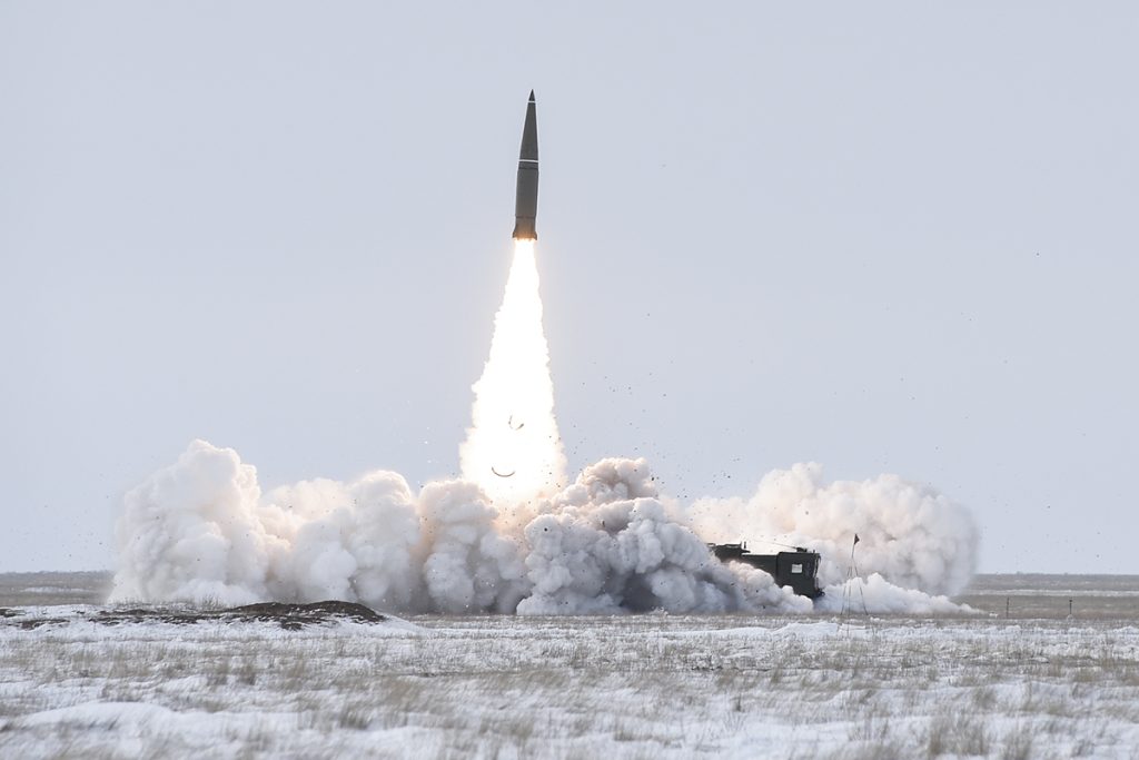 Η Ρωσία έπληξε στόχους στην Ουκρανία με drone, Kalibr και Iskander