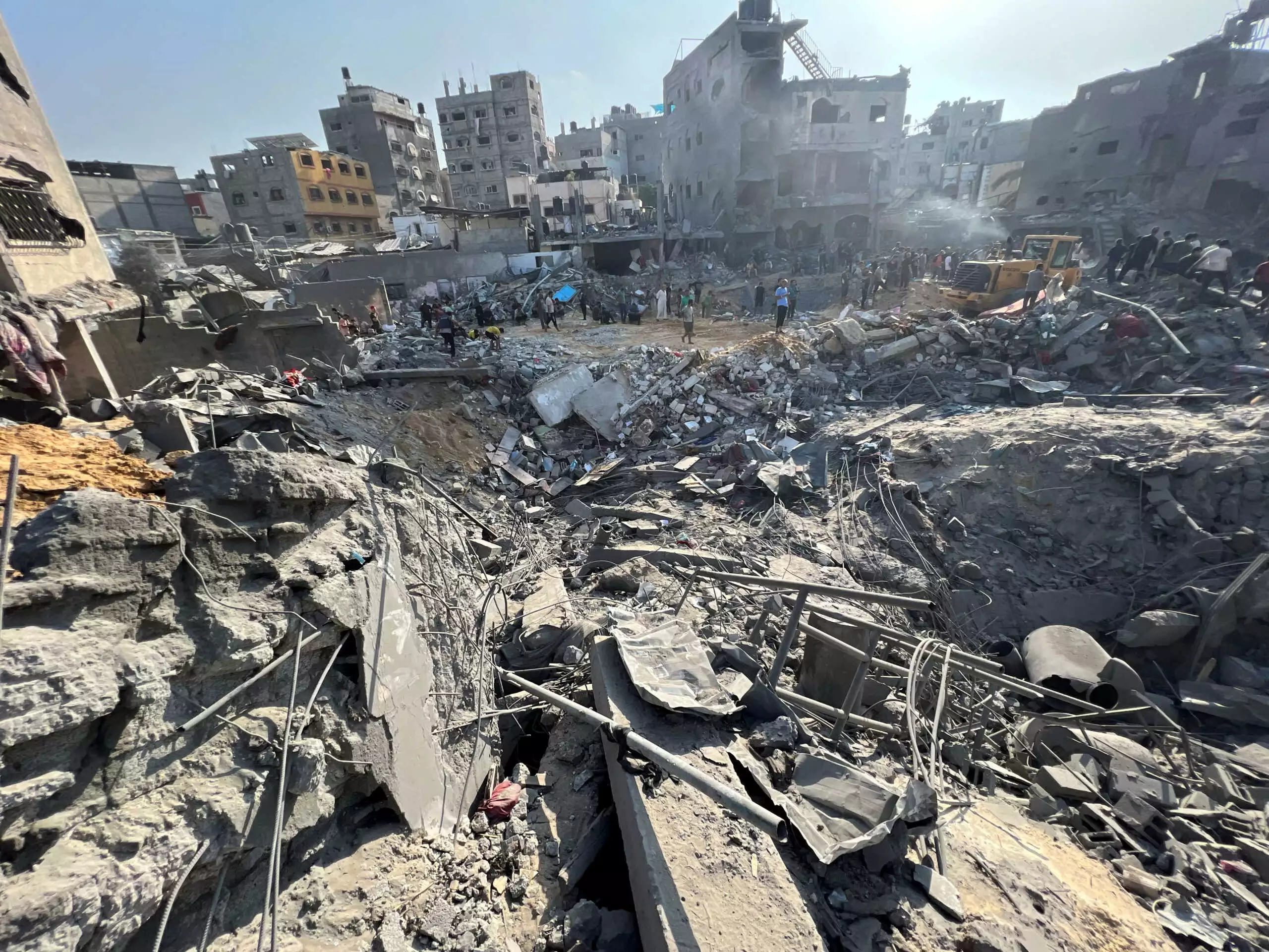 Ο ισραηλινός στρατός βομβάρδισε και πάλι τον καταυλισμό της Τζαμπαλίγια στη Λωρίδα της Γάζας – Δεκάδες νεκροί