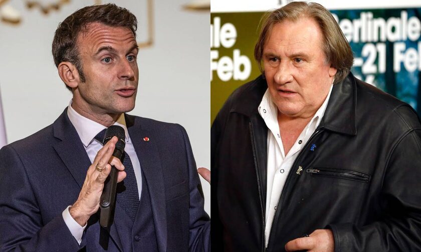 Ο Ε.Μακρόν τώρα δηλώνει θαυμαστής του Ζ.Ντεπαρντιέ: «Μεγάλος ηθοποιός – Κάνει περήφανη την Γαλλία»