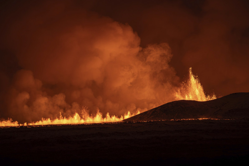 NASA: Δημοσίευσε εικόνες από το ηφαίστειο της Ισλανδίας από το διάστημα
