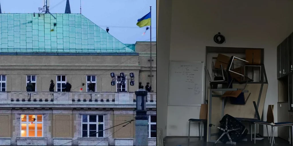 Μακελειό στην Πράγα: Με καρέκλες και γραφεία οι φοιτητές έκλεισαν τις πόρτες για να γλιτώσουν