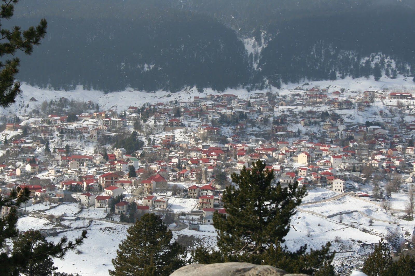 Σαμαρίνα: Το υψηλότερο χωριό των Βαλκανίων έχει ντυθεί στα «λευκά» – Βρίσκεται στα Γρεβενά και «μαγεύει» (βίντεο)