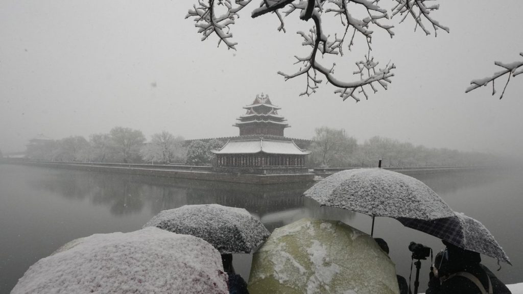 Το Πεκίνο κατέγραψε ρεκόρ ωρών με θερμοκρασίες κάτω από το μηδέν τον Δεκέμβριο