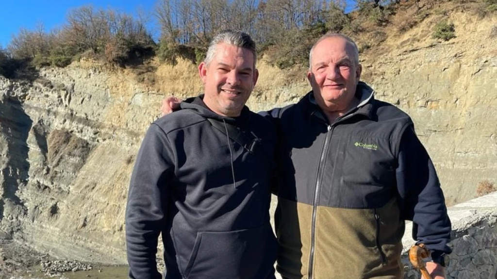 Στην Πίνδο για τα Χριστούγεννα ο Κώστας Καραμανλής (φώτο)