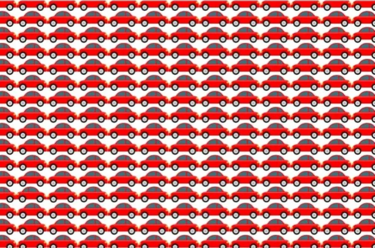 Η οπτική ψευδαίσθηση που θα σας «ζαλίσει»: Μπορείτε να βρείτε το αυτοκίνητο που πηγαίνει ανάποδα; (φώτο)