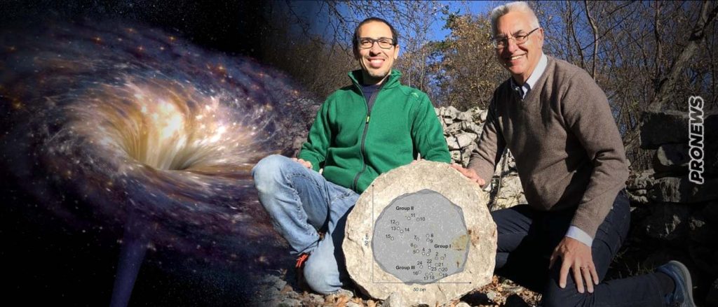 Σπουδαίο εύρημα στην Ιταλία: Βρέθηκε πέτρινος χάρτης που δείχνει τον ουρανό πριν από 2.500 χρόνια και απεικονίζει μία μαύρη τρύπα!