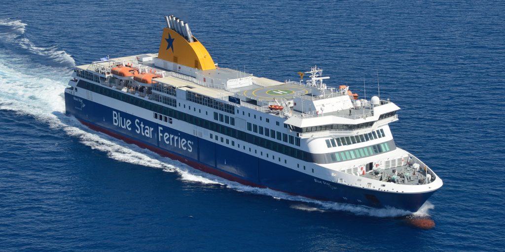 Blue Star Delos: Το πρώτο πλοίο που θα δέσει στο λιμάνι του Πειραιά για το 2024 (βίντεο)
