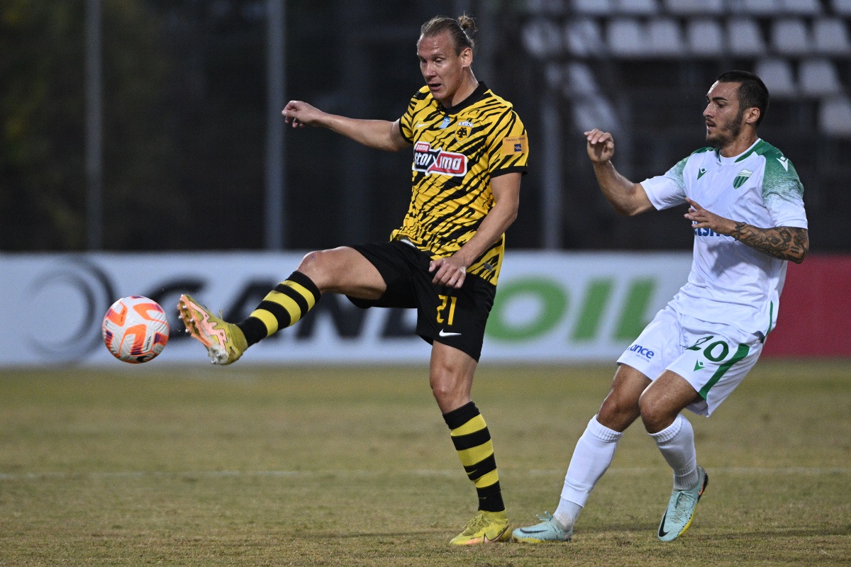 ΑΕΚ: Ο σοκαριστικός τραυματισμός του Ν.Βίντα στο γόνατο (φώτο)